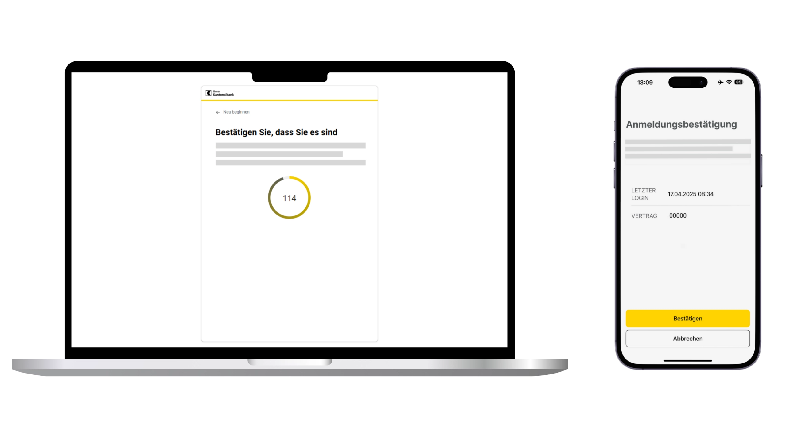 Neue UKB Mobile Banking App: modern und sicher